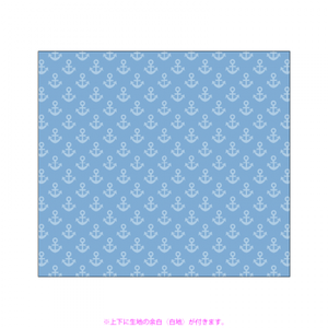 【帆布 110cm×100cm】マリン柄