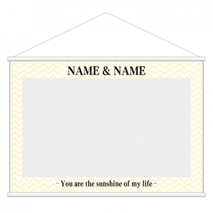 【無料テンプレート】シェブロンストライプ B2タペストリー