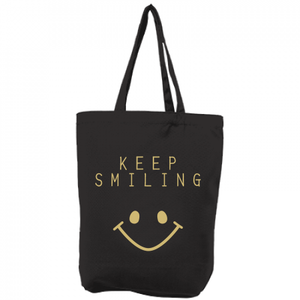 【無料テンプレート】ポリキャンバストート(M) スマイル