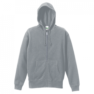 ボクシングのロゴのフルジップパーカーをオリジナルでプリント 運動部系テンプレート