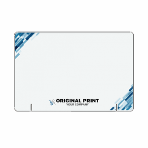 オフィス向けスタンド型のアクリルパーテーションをオリジナルでプリント 企業・ショップのテンプレート