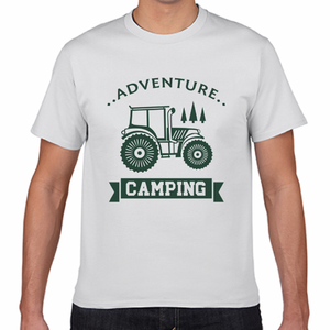 アウトドアのイラストがおしゃれなTシャツをオリジナルでプリント チームウェア・グッズのテンプレート