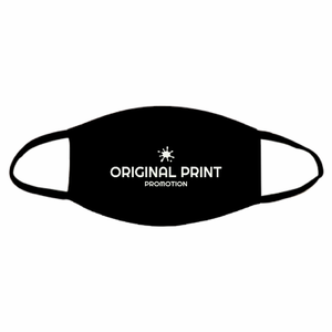 シンプルなロゴとシンボルマーク入りマスクをオリジナルでプリント 企業・ショップのテンプレート