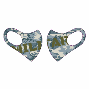 クールな迷彩柄の大きめマスクをオリジナルでプリント マスクのテンプレート