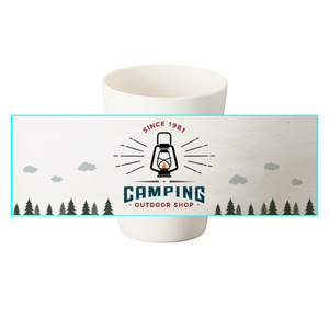 ランタンと森のイラスト入りバンブータンブラー 280mlをオリジナルでプリント アウトドア・レジャーのテンプレート