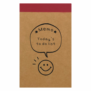 スマイルマークがかわいいリサイクルA7メモパッドをオリジナルでプリント 趣味・ハンドメイドのテンプレート