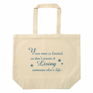 メッセージデザイン入りトートバッグをオリジナルでプリント トートバッグのテンプレート