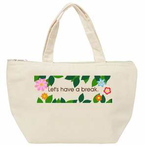 花柄がかわいい保冷トートをオリジナルでプリント 保冷トートのテンプレート