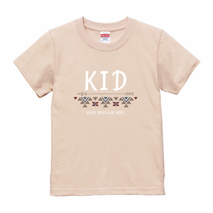 ネイティブ柄がおしゃれなお子さんのTシャツをオリジナルでプリント 親子Tシャツのテンプレート