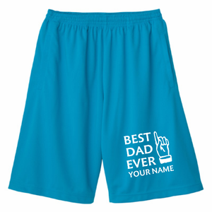 イラストがかっこいい名前入り父の日のハーフパンツをオリジナルでプリント 父の日のテンプレート