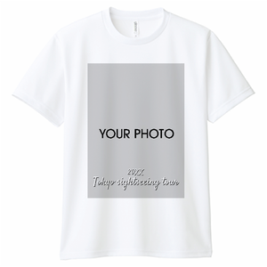 旅行先で撮った映える写真でオシャレなTシャツをオリジナルプリントでつくれる 趣味・ハンドメイドのテンプレート