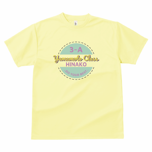 レトロ風のフォントがかわいいクラスTシャツをオンデマンド転写でオリジナルでプリント クラスTシャツのテンプレート