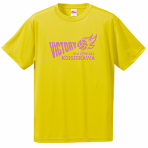 炎のロゴ入りバレーボール部のTシャツをシルクスクリーンでオリジナルでプリント 運動系部活のテンプレート