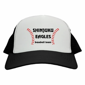 ボールのステッチがおしゃれな野球帽をオリジナルでプリント 野球のテンプレート