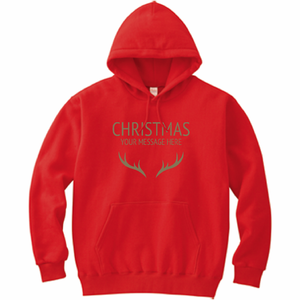 【無料テンプレート】クリスマス シンプル×トナカイシルエット