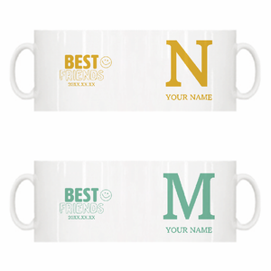 【ペアマグカップ】卒業祝い BEST FRIEND