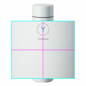 シンプルなイニシャル入れ就職祝いのステンレスボトルをオリジナルでプリント 就職祝いのテンプレート