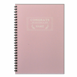 【無料テンプレート】就職祝い CONGRATS×パステルカラー