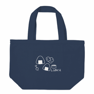 ランチバッグにおにぎりイラスト入りトートバッグをオリジナルでプリント トートバッグのテンプレート