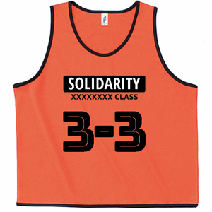 おしゃれなロゴデザインが映えるクラスTシャツビブスをオリジナルでプリント クラスTシャツのテンプレート