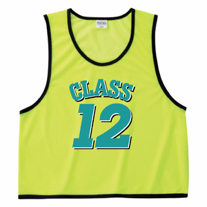 おしゃれなカラーのクラスロゴが映えるクラTビブスをオリジナルでプリント クラスTシャツのテンプレート