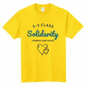 ハートがかわいいおしゃれなクラTをオリジナルでプリント クラスTシャツのテンプレート