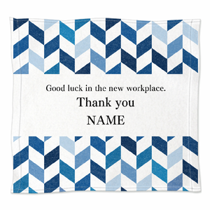 矢絣柄風モダンなデザインがおしゃれな転勤祝いのミニタオルをオリジナルでプリント 転勤のテンプレート
