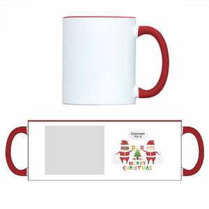 【無料テンプレート】クリスマス サンタクロース×トナカイ(マグ)