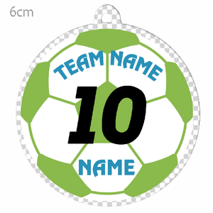 サッカーボールのリストバンドをオリジナルでプリント サッカー部の部活テンプレート