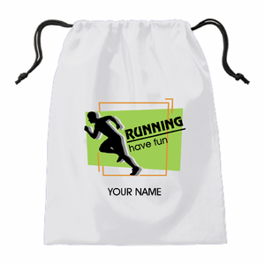 ランナーのイラスト入りリストバンドをオリジナルでプリント ランニングのテンプレート