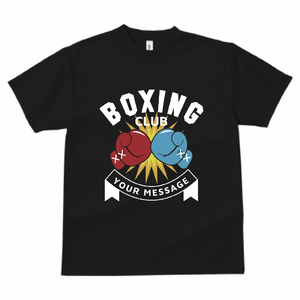 ボクシンググローブがかっこいいTシャツをオリジナルでプリント スポーツのテンプレート