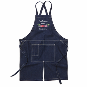 お花と母の日のメッセージ入りエプロンをオリジナルでプリント 母の日のテンプレート