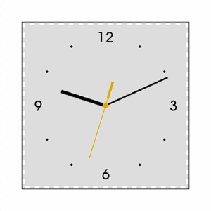 写真が映える文字盤を自作できるアクリル時計をオリジナルでプリント 写真プリント時計のテンプレート