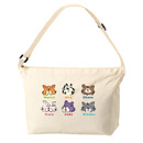 アジャスター付ファスナーショルダーバッグ