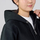 二重フード付き