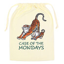 スウェード風巾着（M）　アイテムカラー：オフホワイト