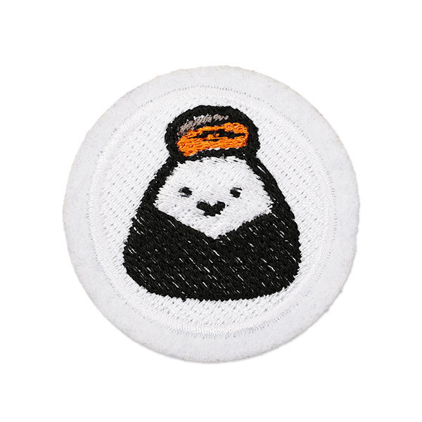 丸型刺繍ワッペン 3cm