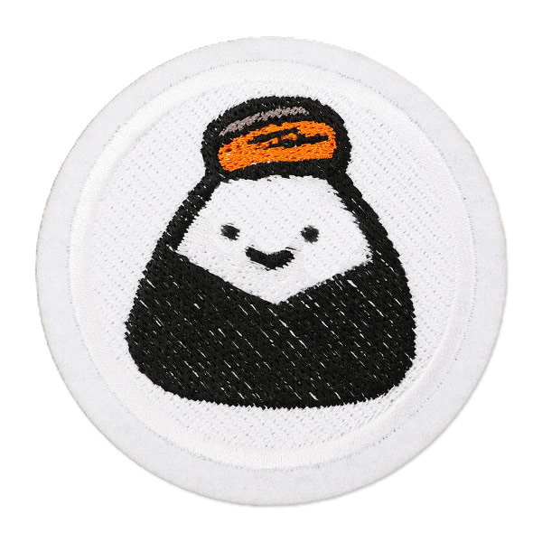丸型刺繍ワッペン 5cm