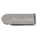 ステンレス マネークリップ（クロスライン）