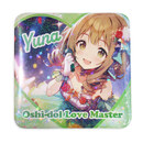 正方形スターホログラム缶バッジ