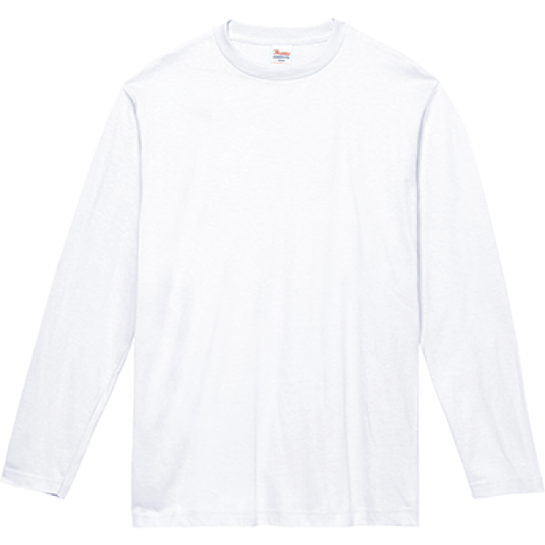 2023年秋冬の新作、ホワイトインクのデジタルプリント長袖TシャツLサイズ