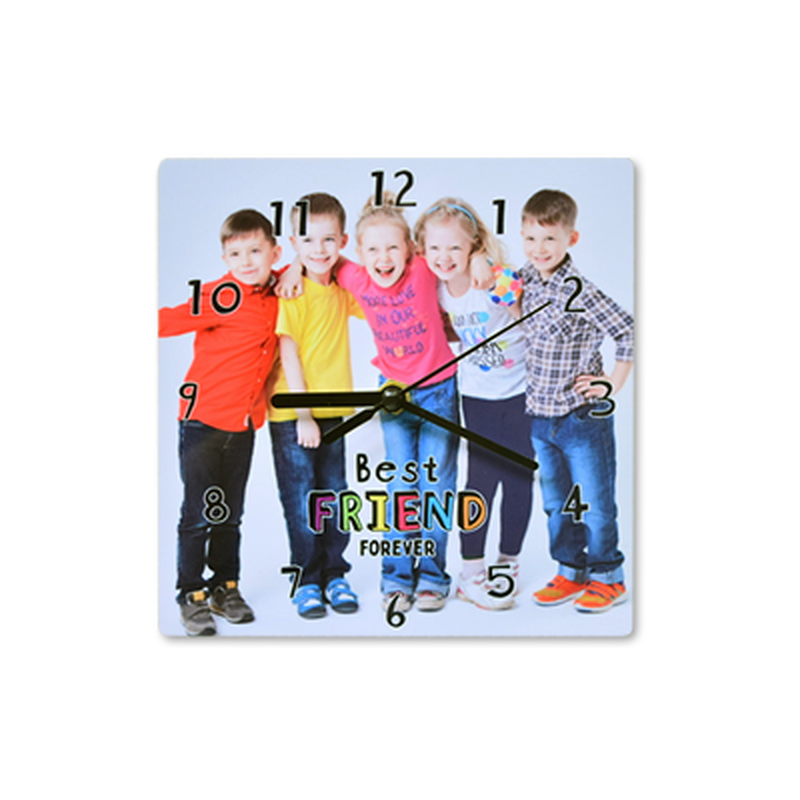 写真プリント時計 正方形 S オリジナル 写真プリント時計 正方形 S のプリント 作成 製作ならオリジナルプリント Jpで