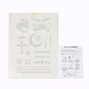OPP袋に梱包し、説明書つきでお届け