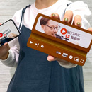 写真をプリントすればインパクト大なスタンドに