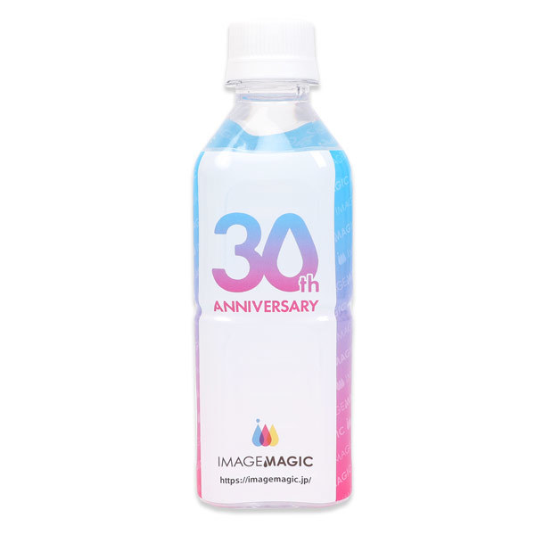 オリジナルラベル宣伝水 330ml 角型（120本セット）