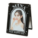 全面印刷 マットスクエアミラー(S)ブラック