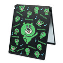 全面印刷 マットスクエアミラー(M)ブラック