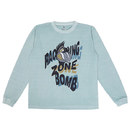 D-FACTORY 6.6oz ガーメントダイ長袖Tシャツ（1.6インチリブ）