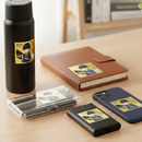 再剥離・耐水なので様々なアイテムに貼れます