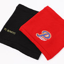 ロゴや名前を刺繍したオリジナルネックウォーマーを1点から作成可能！